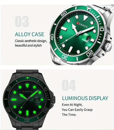 High-end Luxury Watches For Men Waterproof Quartz